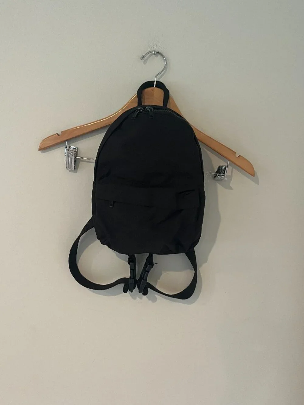 John Galt Brandy Melville Black Mini Backpack